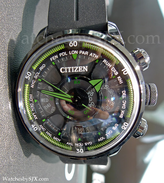 Eco drive satellite wave top limited edition